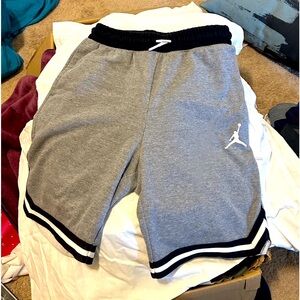 Jordan shorts worn a few times no holes or any marks.  Like new